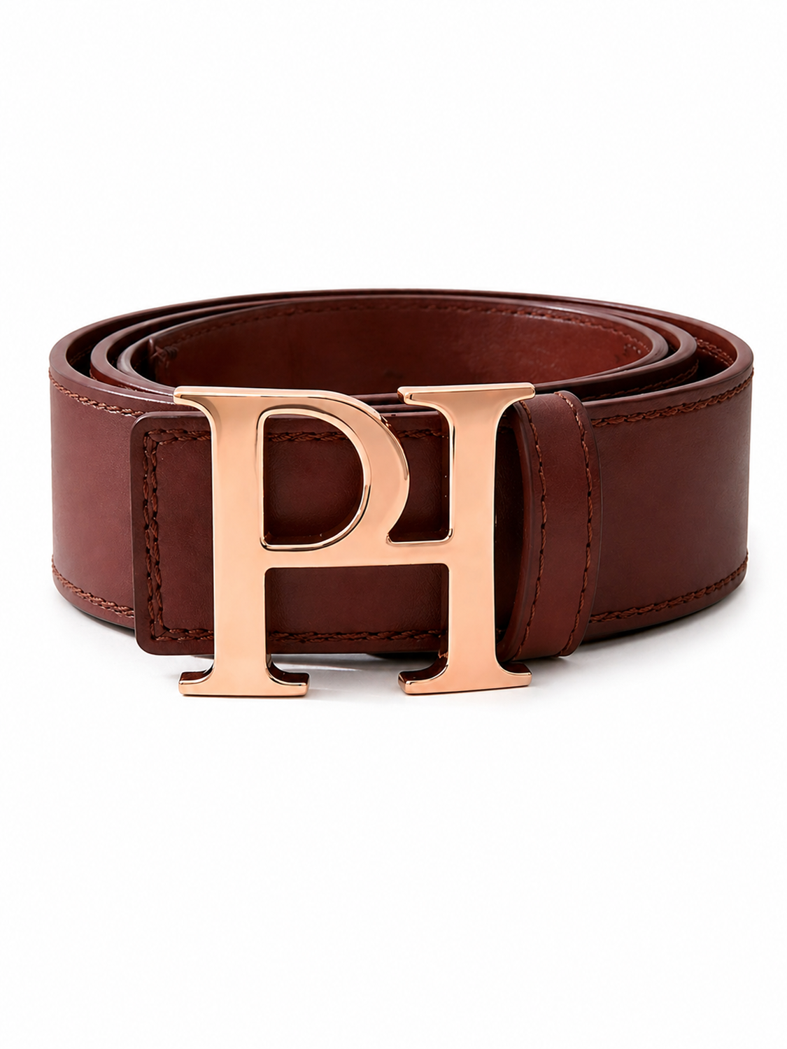 PADIJO Belt – Brown & Rose Gold